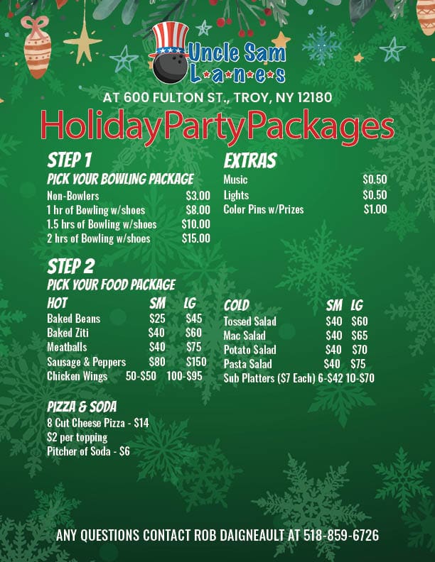 Holiday Party Package 2025